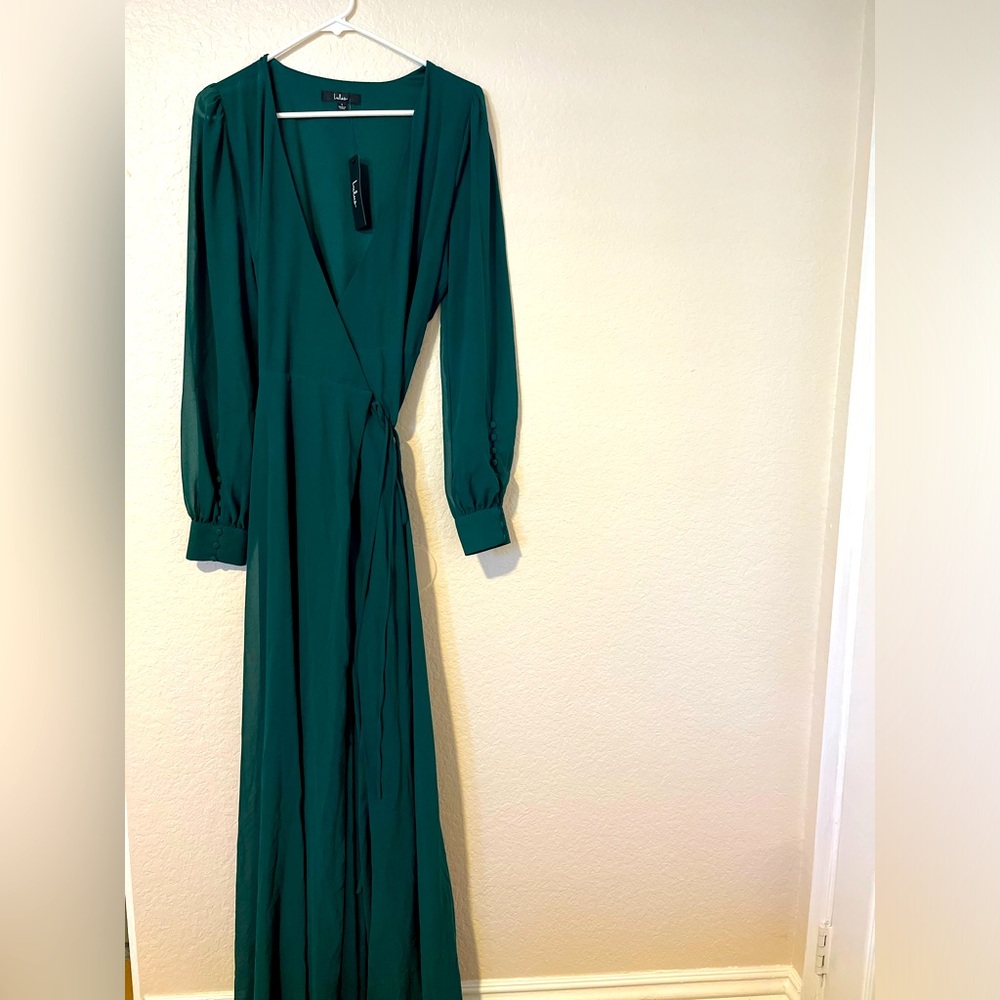 Size: Large Brand: Lulus Color: Dark Green